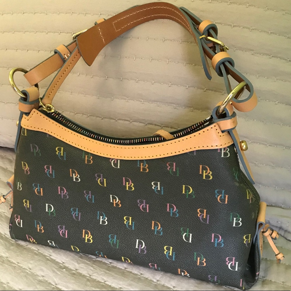 🌈Dooney & Bourke Mini East/West Slouch Icon Bag🌈 - Picture 5 of 16